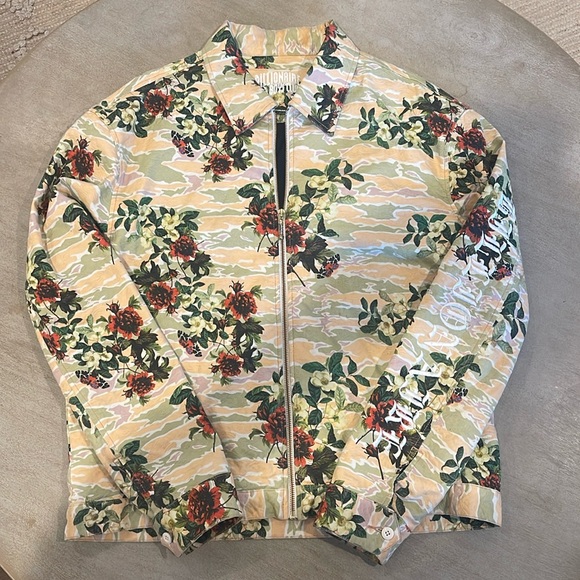 Billionaire Boys Club Rose Bloom Jacket White/Eggnog | size M - Picture 1 of 8